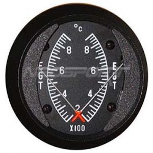 Falcon Dual EGT Gauge 2" 200-900ºC