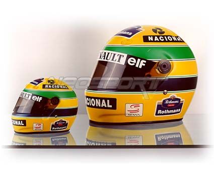 Ayrton Senna ミニチュアヘルメット 1991 1994 箱無し。 Ayrton Senna ミニチュアヘルメット 1991 1994 箱無し。 Ayrton Senna